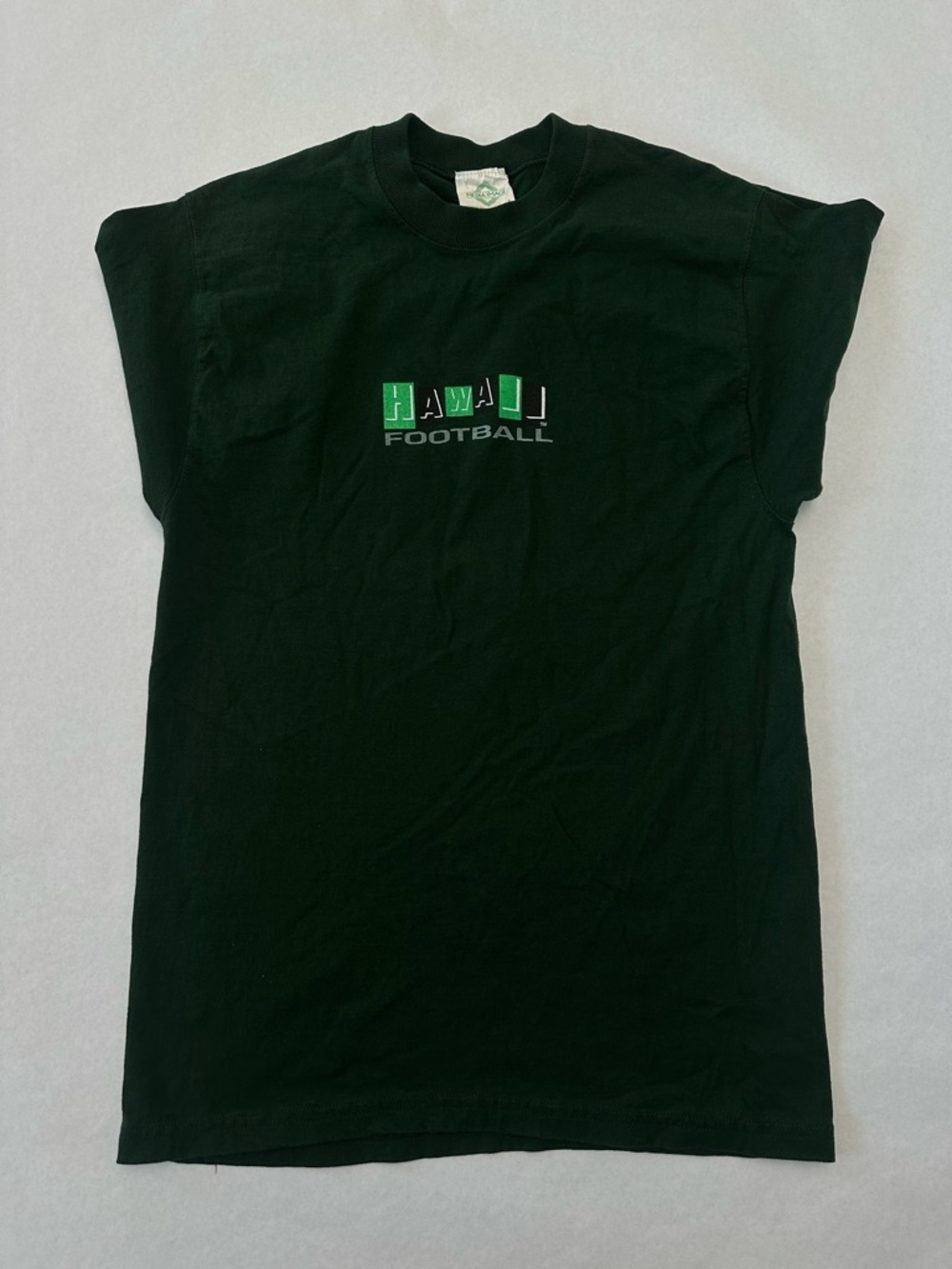 Hawaii Football Black Logo Tee